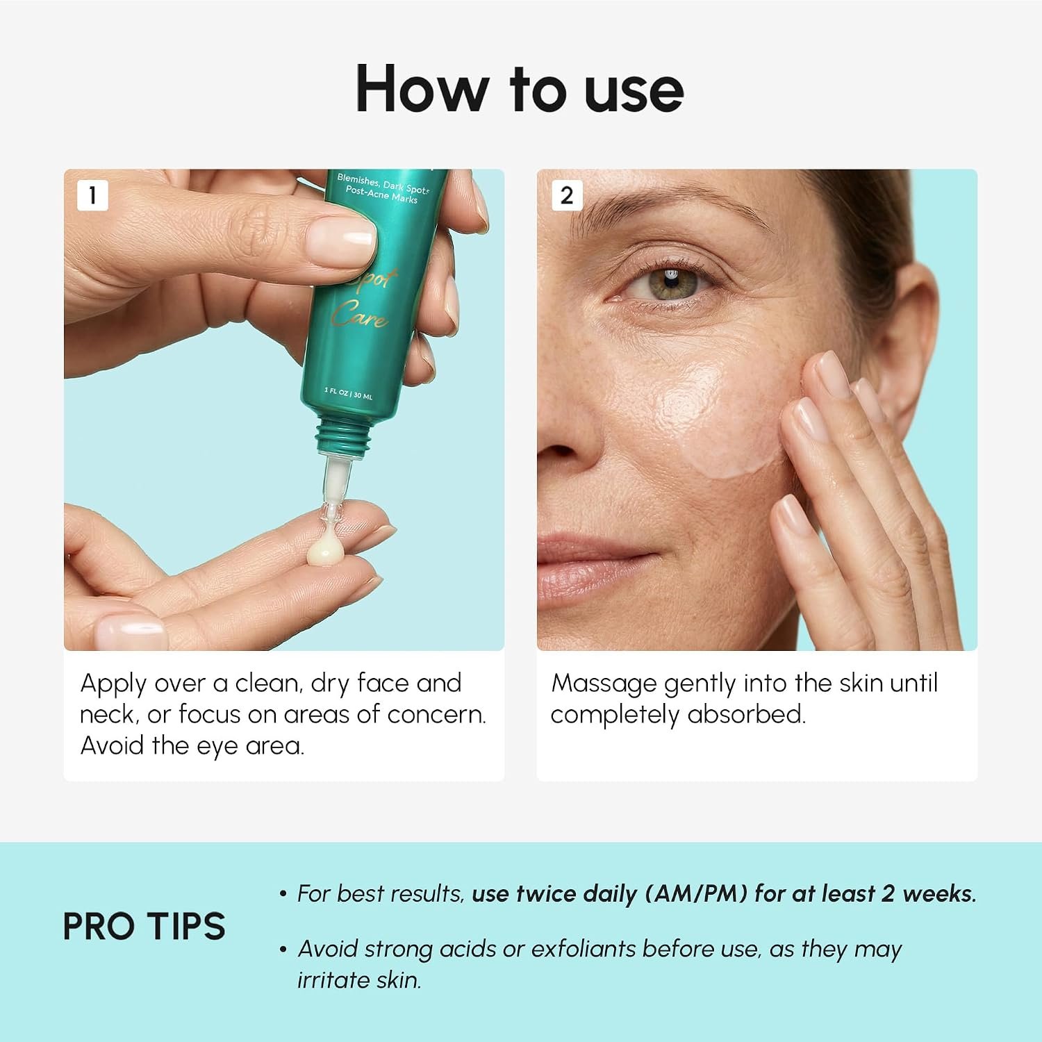 MAREE Azelaic Acid Face Cream – Azelaic Acid Treatment with Niacinamide & Salicylic Acid – Dark Spot Corrector for Face, Redness Relief, Smooth Even Skin Tone – Acido Azelaico for Acne Prone Skin - Image 6