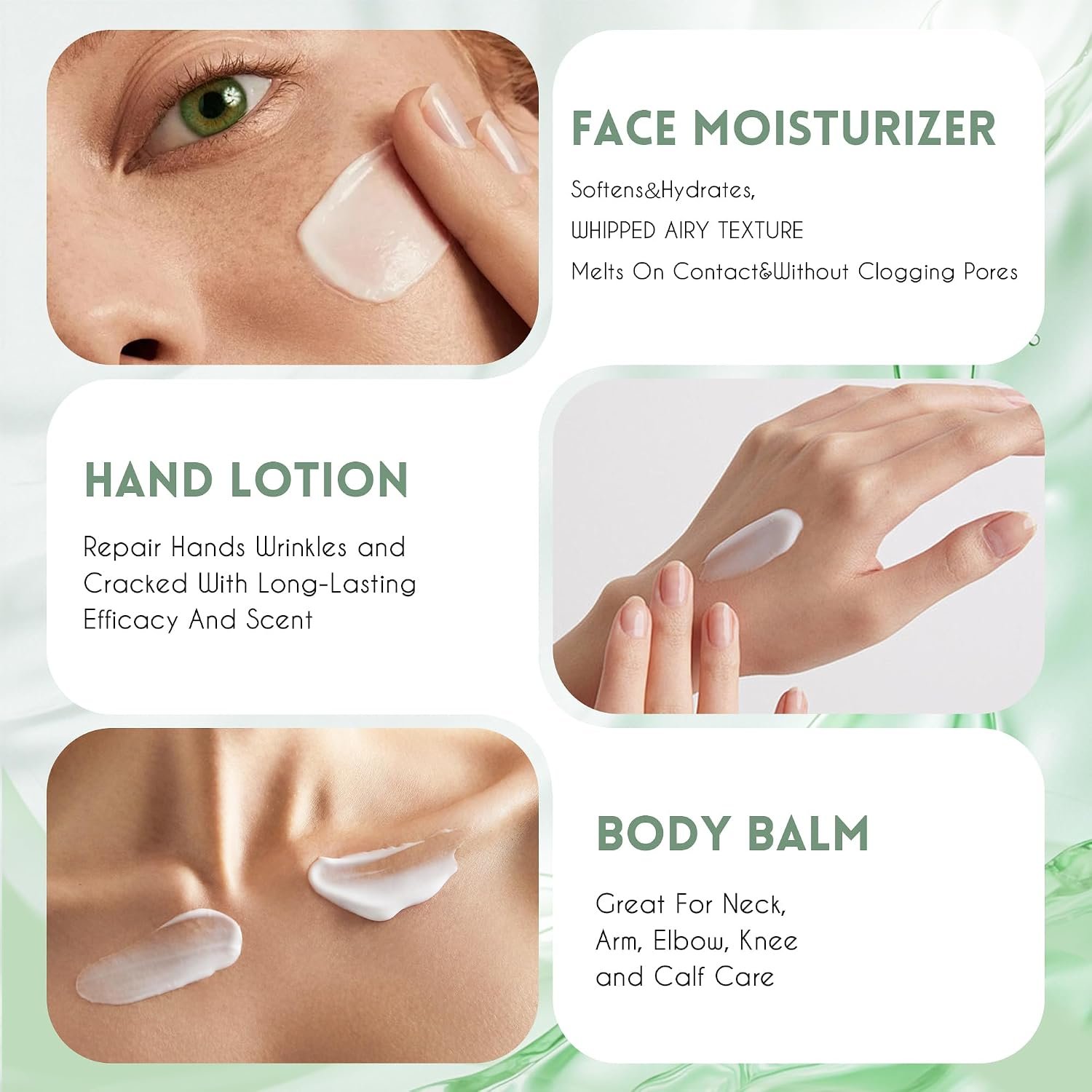 Beef Tallow for Skin —3 In 1 Travel Size Organic Tallow Face Moisturizer, Hand Lotion & Body Cream, Suitable for Dry & Wrinkled Skincare, 100% Natural, Deep Hydration, Sweet Orange, 2*1Oz. - Image 6