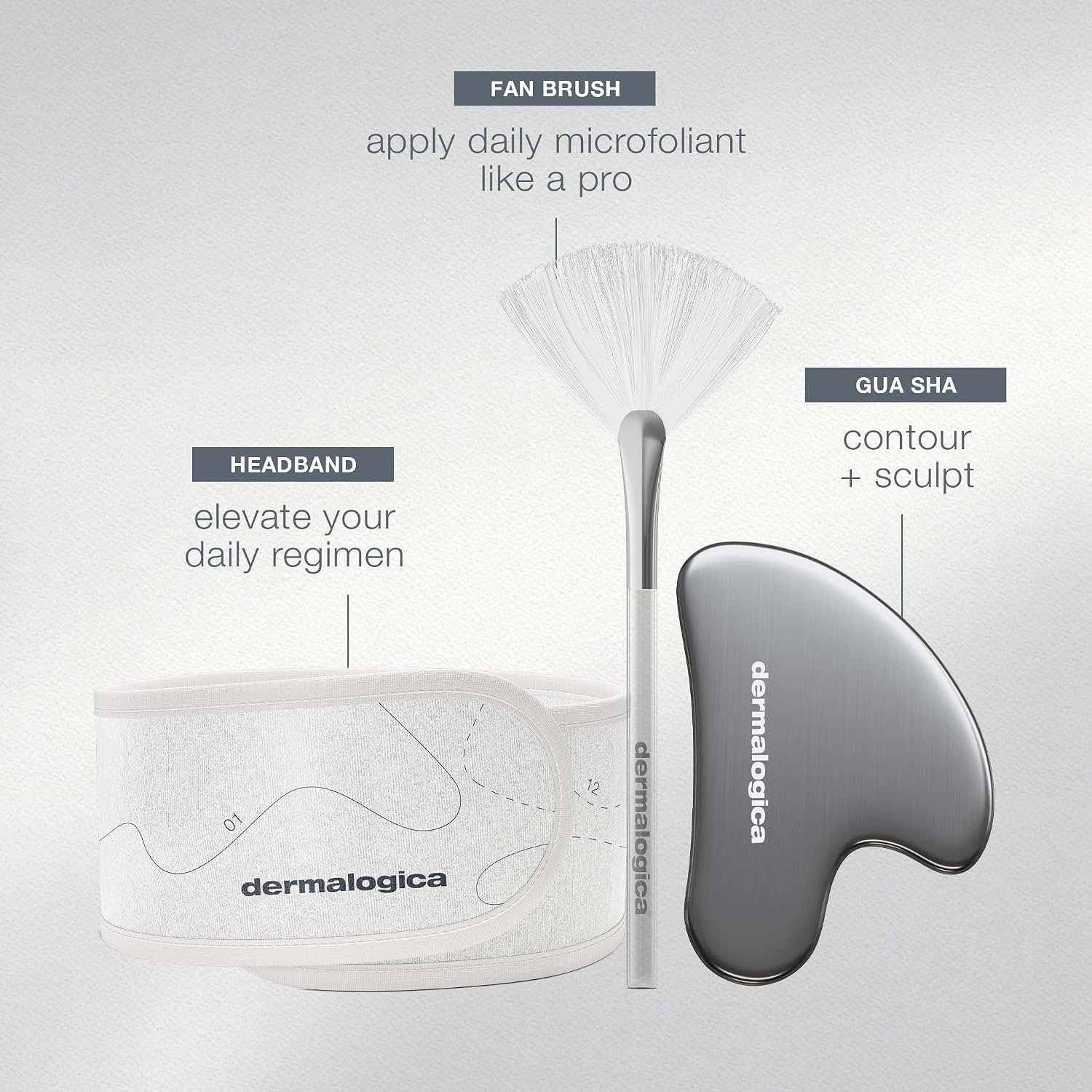Dermalogica Your Moment of Expertise – Expert Level Skin Care Routine Set Includes 6 Products, Headband, Gua Sha, Fan Brush - Image 5
