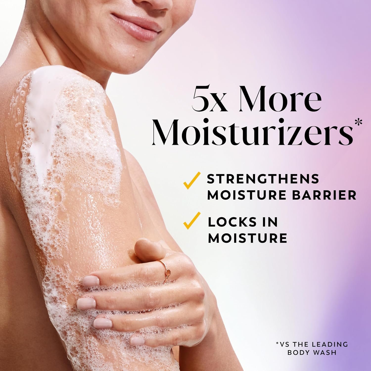 Olay Body Wash for Women, Age Defy with Vitamin E, 24/7 Moisture Barrier Repair, Hydrating & Cleansing for Visibly Soft Skin, Vitamin B3 & Hyaluronic Blend, All Skin Types, 22 fl oz (Pack of 2) - Image 2