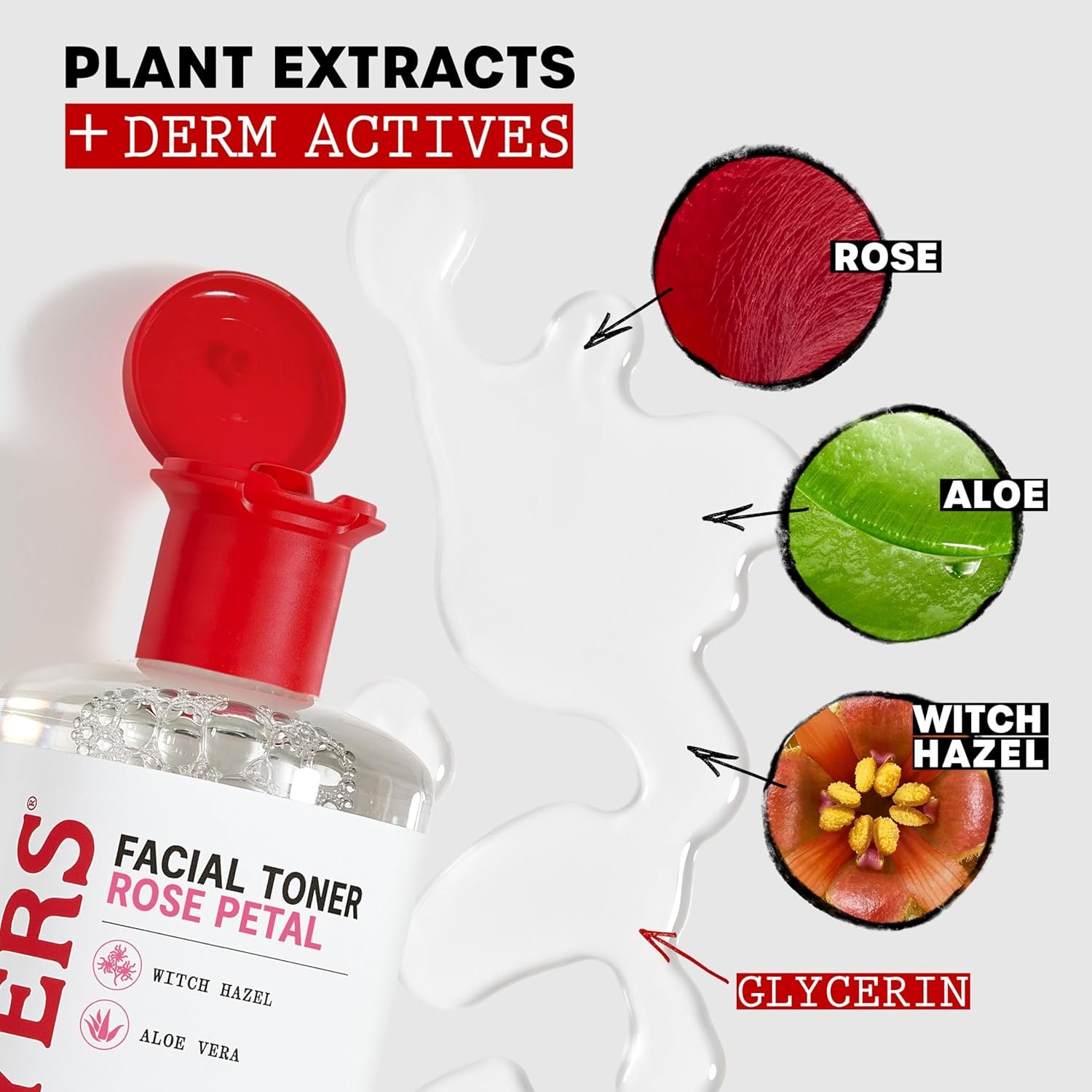 THAYERS Alcohol-Free Rose Petal Witch Hazel Facial Toner for Glowing Skin, Soothing, Hydrating, Refreshing Toner for All Skin Types, 12oz (Packaging May Vary) - Image 6
