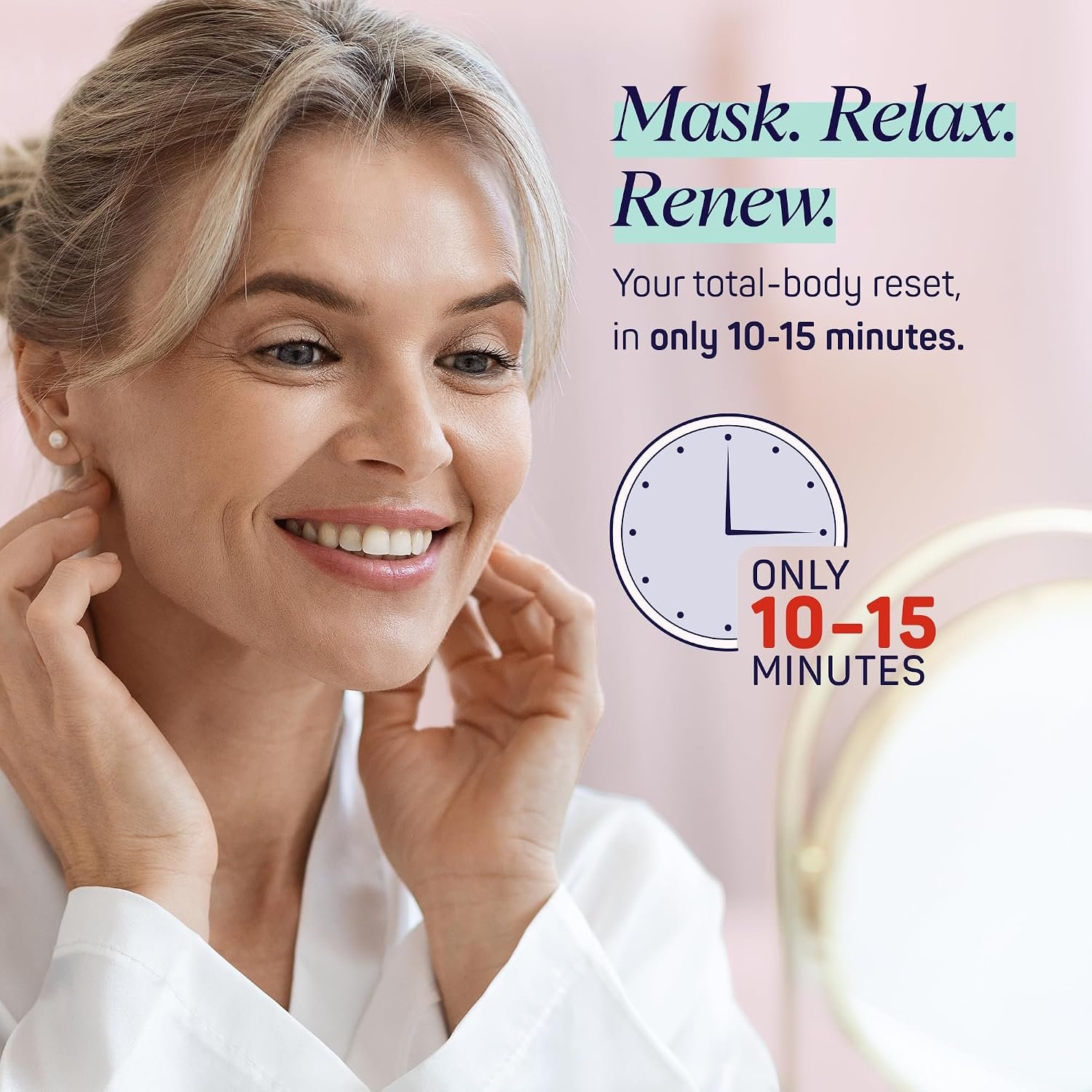 SpaLife 10 Piece Korean Face Mask & Moisturizing Hand Gloves Set | Foot Mask Socks for Dry Cracked Hands & Feet | Korean Skincare Cuticle Repair Mask Women | Self Care Gifts for Women | 10 Pack - Image 9