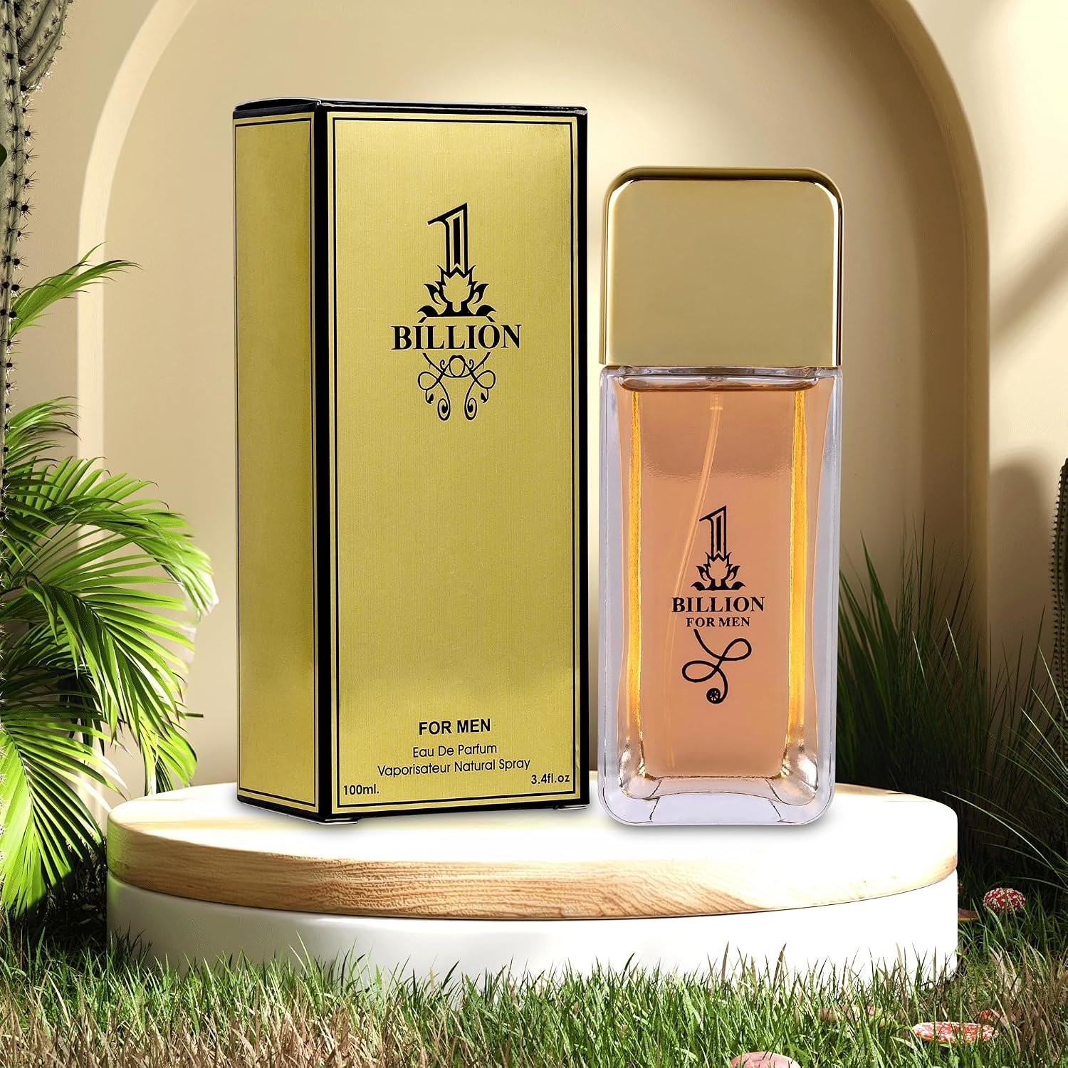NovoGlow 1 Billion- Eau De Toilette Spray Perfume, Fragrance For Men- Daywear, Casual Daily Cologne - 3.4 Oz Bottle- Ideal EDT Beauty Gift for Birthday, Anniversary - Image 8