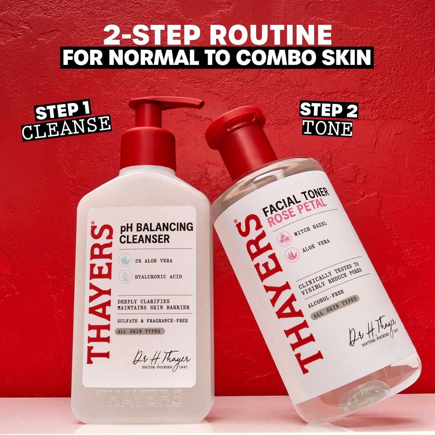 THAYERS Alcohol-Free Rose Petal Witch Hazel Facial Toner for Glowing Skin, Soothing, Hydrating, Refreshing Toner for All Skin Types, 12oz (Packaging May Vary) - Image 8