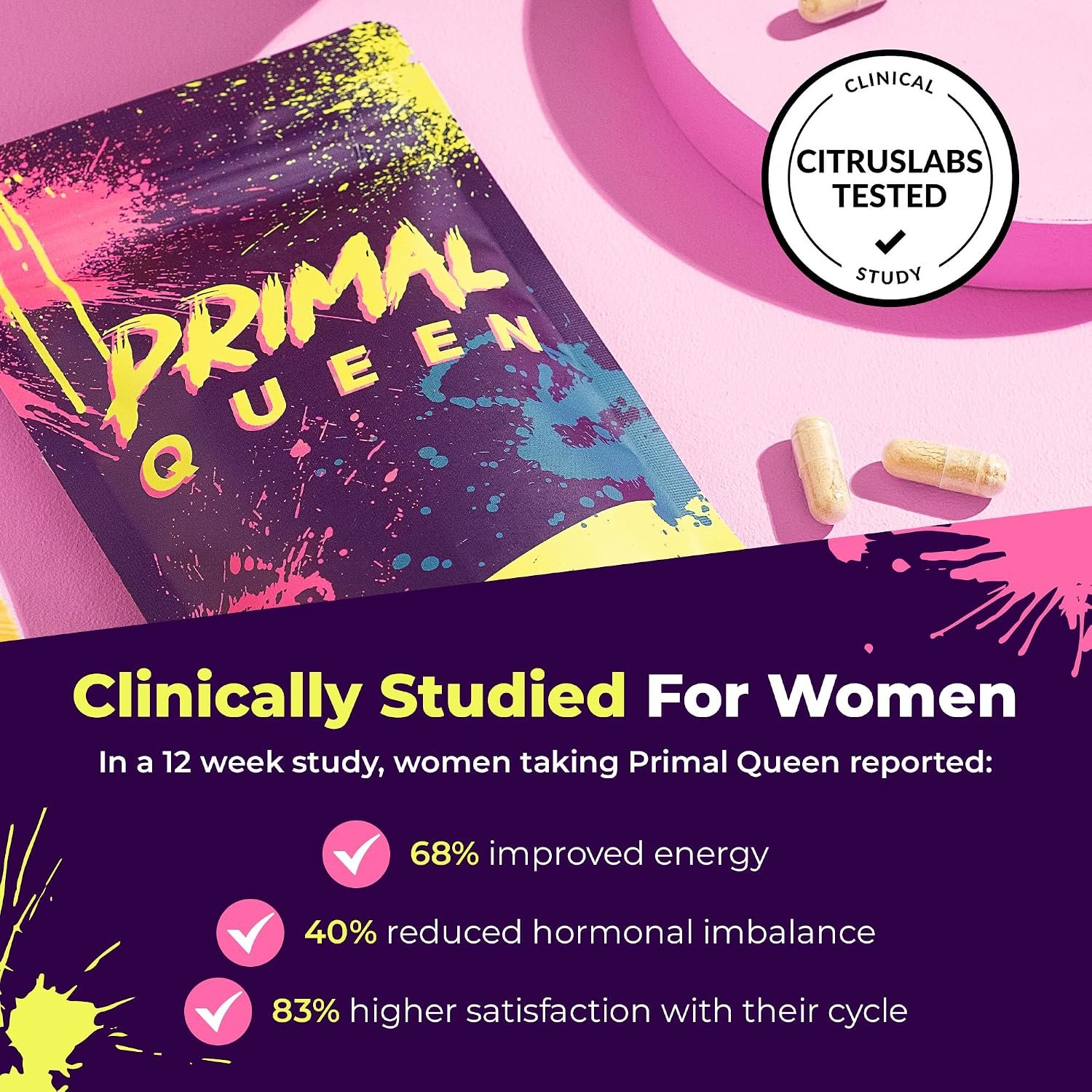Primal Queen Female-Optimized Beef Organ Superfood Supplement (Beef Liver, Kidney, Heart, & 3 More) - 100% Grass Fed, Pasture Raised - 3rd Party & Clinically Tested - Image 2