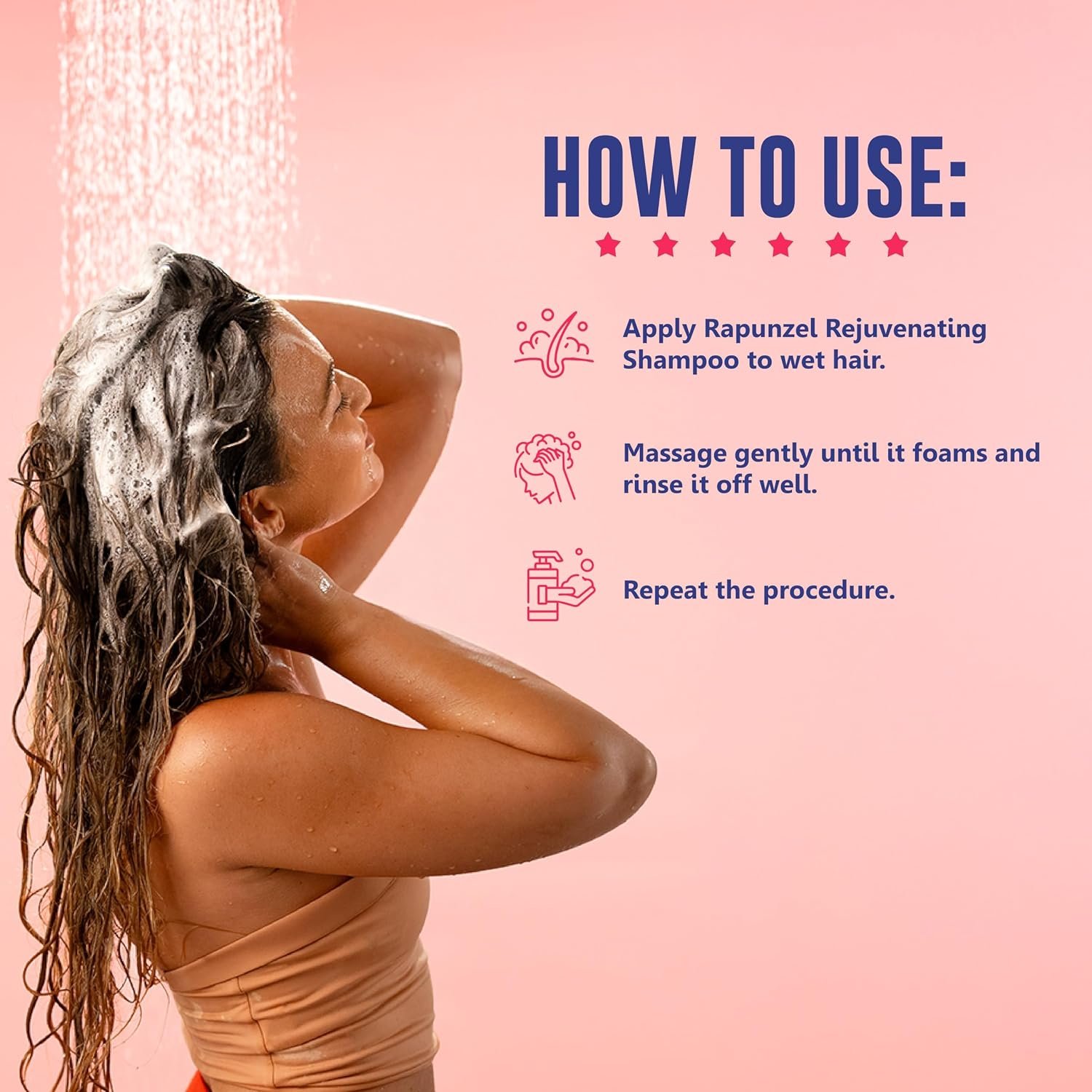Lola From Rio – Rapunzel Rejuvenating Shampoo – Nourishing & Strengthening Shampoo for Fine, Thinning Hair – Supports Scalp & Hair Vitality – Sulfate-Free & Hydrating – 8.45 fl oz - Image 4