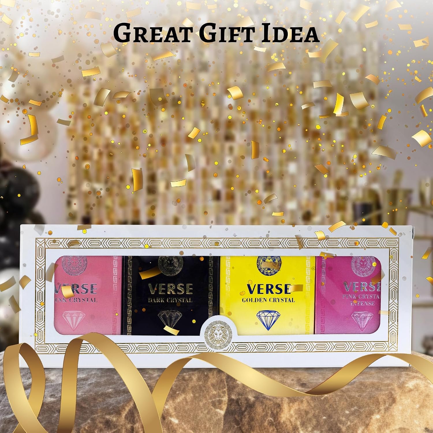 NovoGlow Verse 4-Piece Mini Fragrance Set for Women Light One - Refreshing Combinations of Floral, Fruity & Woody Scents -Ideal EDP Beauty Gift for Birthday, Anniversary Infinity Breeze - Image 7