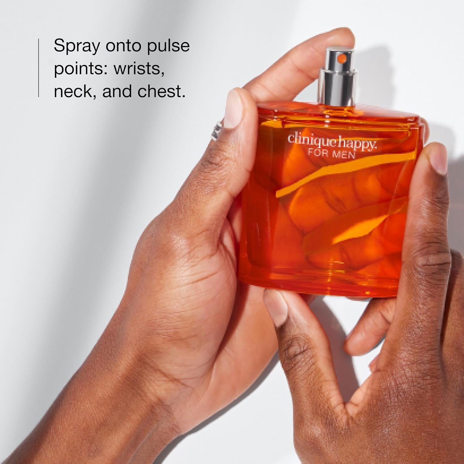 Clinique Happy For Men Eau de Toilette Cologne Spray | Notes of Kaffir Lime + Mandarin | Cologne for Men - Image 5