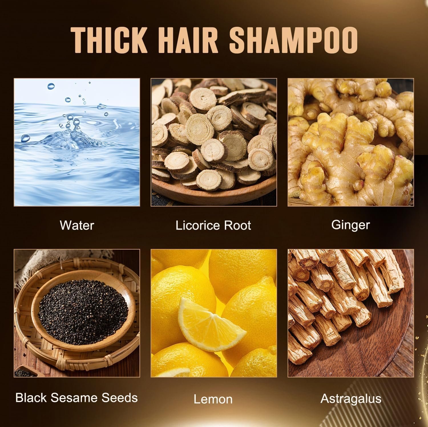 2 Pcs Root Activator Shampoo, Hair Growth Root Activator Shampoo, For Anti-Hair Loss, Natural Formula for Men and Women - Image 5