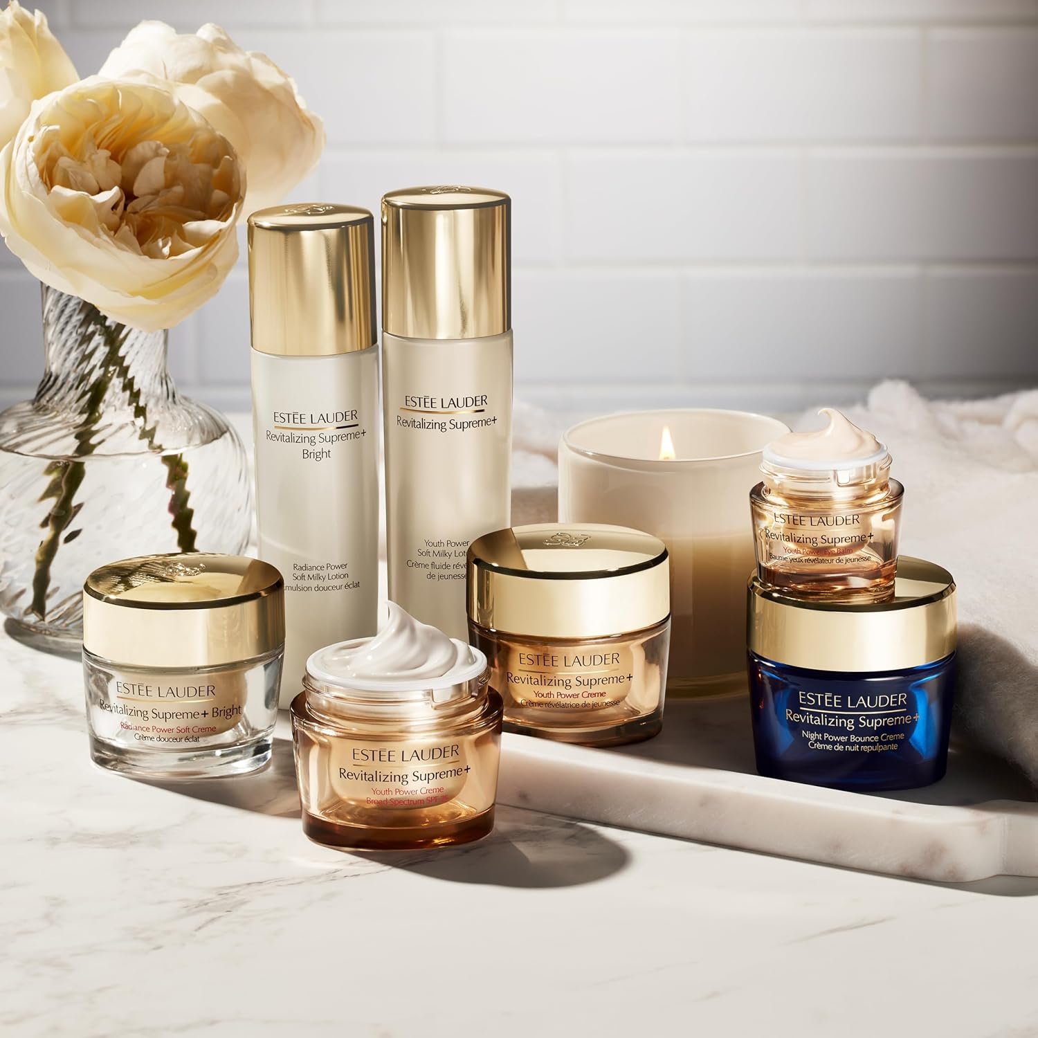 Estée Lauder Revitalizing Supreme+ Night Power Bounce Cream | Face Moisturizer with Peptides | Firms, Lifts & Plumps Skin - Image 7