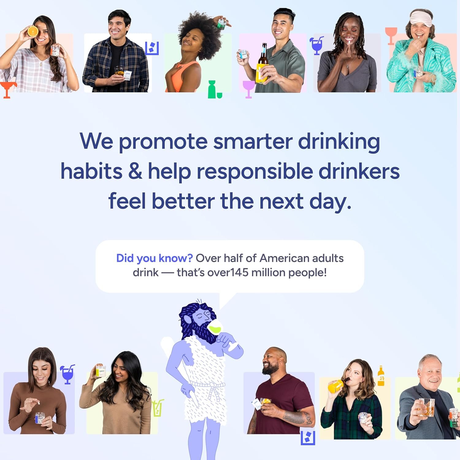 Cheers Restore | Supplement with DHM + L-Cysteine | Feel Better After Drinking & Support Your Liver | 12 Doses | Dihydromyricetin, Cysteine, Prickly Pear, B-Vitamins, Ginger - Image 7