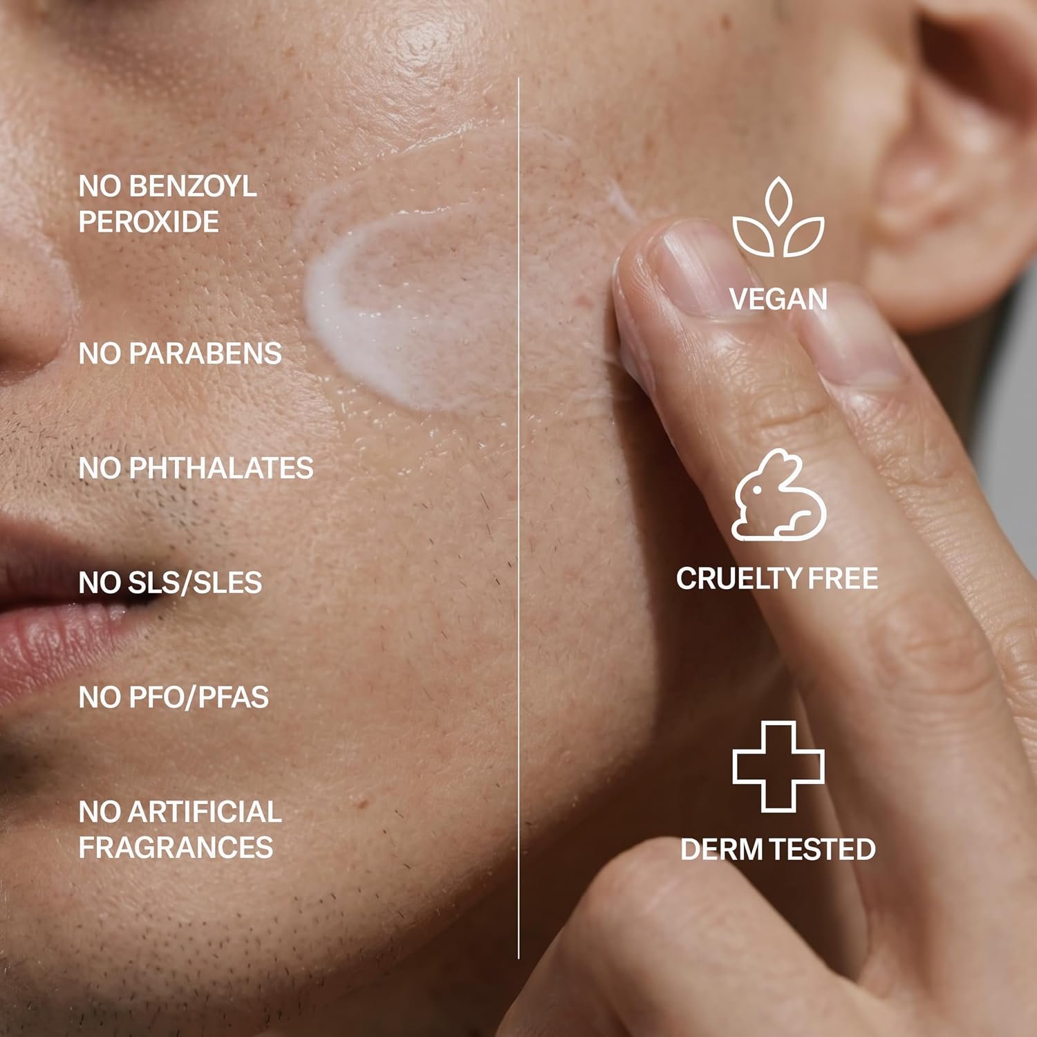 Geologie Clear Skin Face Cream | Clear System Daily Moisturizer with SPF15 for Acne-Prone Skin | Azelaic Acid, Niacinamide & Hyaluronic Acid | Lightweight & Oil Free | 60 ML - Image 6