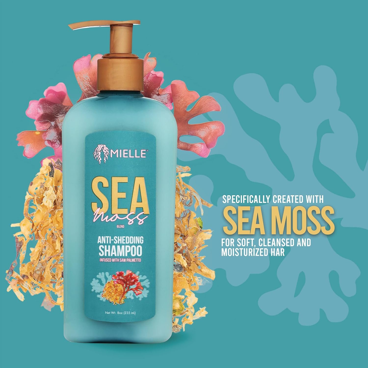 Mielle Organics Sea Moss Anti-Shedding Shampoo - Image 4