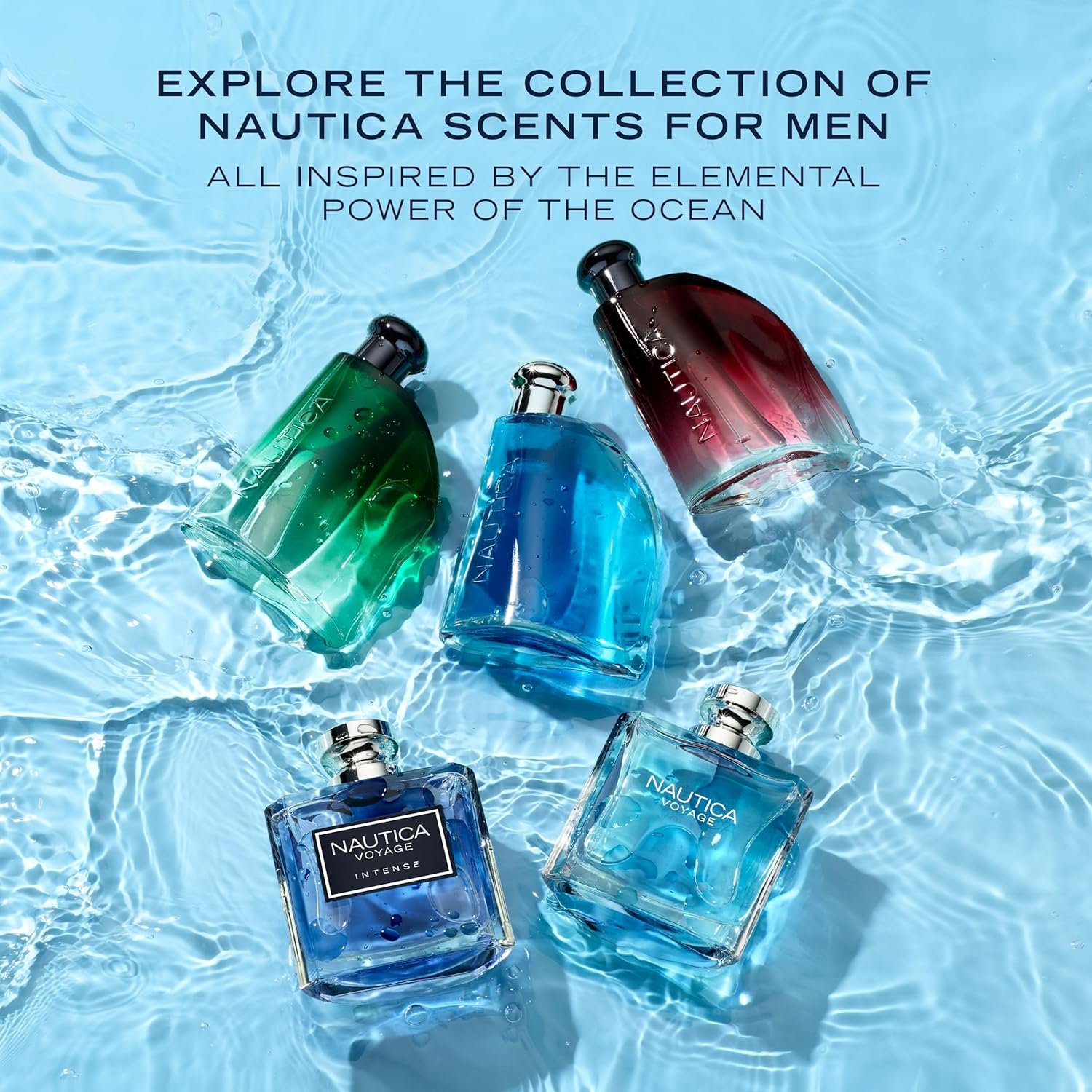 Nautica Voyage Giftset, 1.6 fl oz EDT + 5.9 oz Deodorizing Body Spray, Notes of Apple, Cedarwood, Mimosa, Men's Fragrance, Long Lasting, Everyday Fragrance - Image 5