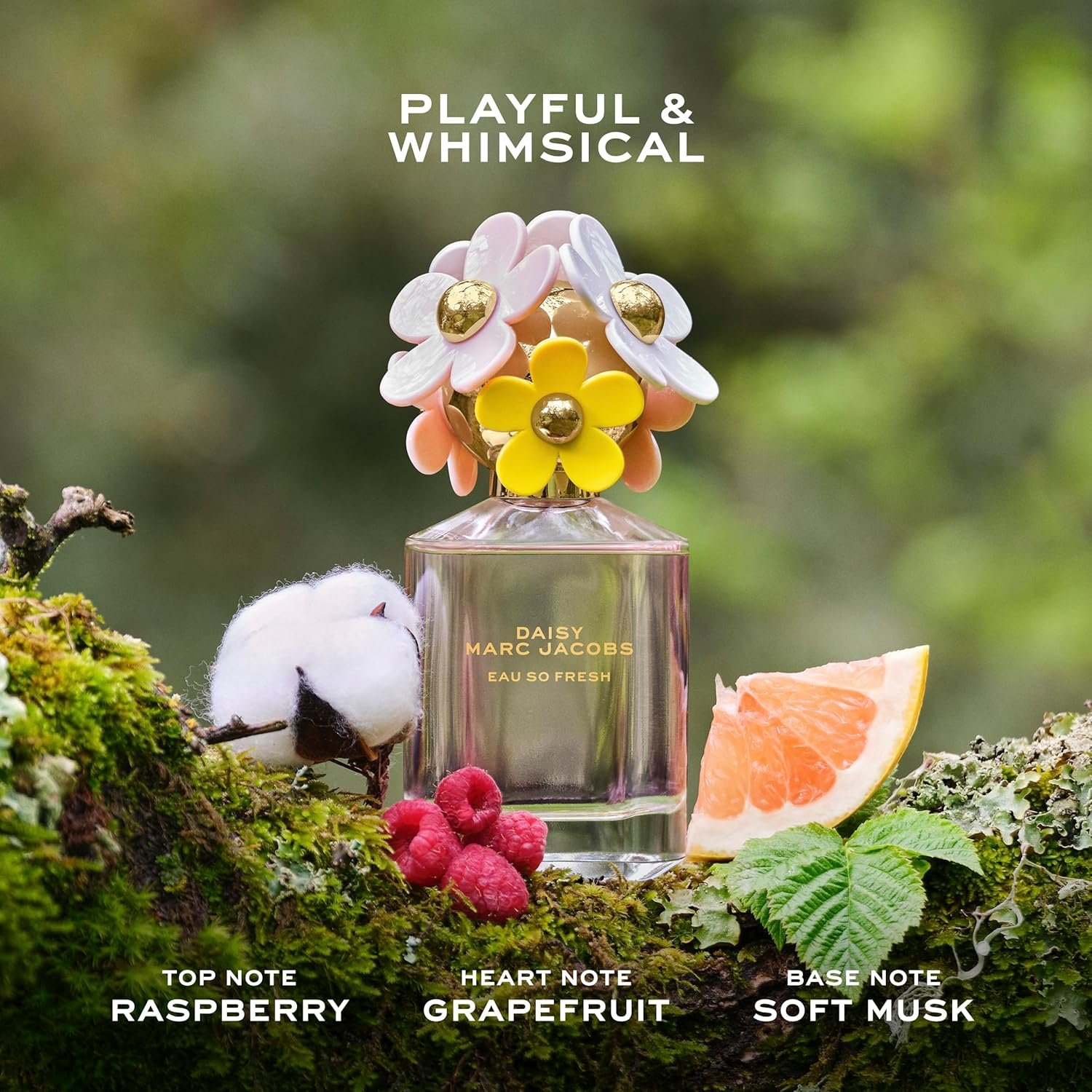 Marc Jacobs Daisy Eau So Fresh Eau de Toilette – Fresh Floral Women's Perfume – With Notes of Raspberry, Wild Rose, Grapefruit & Soft Musks - Image 4
