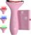 REVO Genie Facial Massager for Face and Neck, LED Beauty Device with Heat and Vibration, Depuffing Sculpting Tool with Red Blue Green Light Modes for Skincare Routine