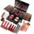 UNIFULL 190 Colors Makeup Pallet,Professional Makeup Kit for Women Full Kit,All in One Makeup Sets for Women&Beginner,include Eyeshadow,Lipstick,Compact Powder,Eyeliner,Concealer(004-Black)