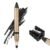 Artisan L’uxe Beauty Velvet Jumbo Eyeliner Pencil & sharpener set Smokey Eyes in 3 Minutes Water Proof, Smudge Proof, Long Lasting Age Defying Essential Oils Midnight (Shade: Black)