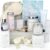Jasmyn & Greene Luxury Spa Gift Basket for Women – 10 Relaxing Spa Birthday Gifts for Women with Lavender. Bridal Shower Gifts for Woman with Self Care Kit. Get Well Soon Package for Mother Sister.