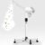 Professional Facial Steamer for Atomization Humidifier Atomizer, Adjustable Height and Angle, Face Steamer Clean Skin Firming Pores and Moisturizing Suitable for a Beauty, Spa, at Home