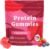 OAKA Protein Gummies, Hair Skin & Nails, Vegan Protein Chews, Zero Sugar, Mixed Berries Flavor, Daily Snack Supplement for Women & Men, 60 Gummies