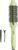 Wavytalk Thermal Brush, 1.5 Inch Blowout Express Ionic Heated Round Brush Creates Blowout Look Makes Hair Shinier & Smoother, Dual Voltage, Easy to Use (Green)