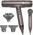 slopehill Professional Ionic Hair Dryer, High-Speed Salon Blow Dryer, Lightweight Compact Hairdryer for Travel, Low Noise Quiet for Home