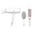 T3 AireLuxe Professional Ionic Hair Dryer and Brush Set, with 5 Heat and 3 Speed Settings, Ion Generator, Cool Shot, Includes Paddle Brush and 2.5″ Round Brush