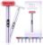 Light-Therapy-Wand, Red Light Therapy for Face and Neck Facial Wand 7 in 1 Led Beauty Wand Red & Blue Rejuvenation Face & Eye Massager Skincare Tool