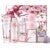 Beautifier Life Bath and Body Gift Set for Women – Luxurious Home Spa Gift Set,Japanese Cherry Blossom 7-Piece Set Including Shower Gel,Body Lotion,Bath Oil,Bath Salt,Soap,Bath Bombs and Candle