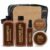Fathers Day Gifts, Gifts for Men 6pcs Sandalwood Gift Set Travel Size Toiletry with Shampoo, Body Lotion, Mens Gift Birthday Anniversary Gift Sets for Men, Christmas Self Care for Boyfriend Husband