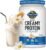 Garden of Life Creamy Plant Protein + Oat Milk Powder + Vanilla Flavor Vegan Protein Powder – Plant Based, Prebiotics & Probiotics, Gluten-Free, Non-GMO, Vanilla Cookie Flavor, 2 LBS