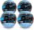 Nature’s Beauty Mermaid Song, Seaberry & Jasmine Scent Bath Bomb for Kids Multi-Pack – Natural Hand Crafted, Non-Staining, Fun Bubbly Fizzy Spa Bomb, Made w/Coconut Oil + Witch Hazel, 5.5oz (4 Pack)