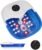 Collapsible Foot Spa Bath with Heat, Remote Control & 16 Massage Rollers, Fast Heating Pedicure Tub for Relaxing Tired Feet, Foot Soaker with Surf & Red Light, Fits Men Size 12 (Royal Blue)