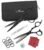 Olivia Garden Barber Shears Intro Kit – Includes Professional Hair Cutting Shears, Thinner, Case, and Accessories
