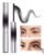 Wand Mascara, Metal Wand Mascara Black Washable Metal Mascaras, Waterproof Long-Lasting 3D Curling Eyelash Iron Mascaras with No Flaking (Black)