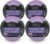 Nature’s Beauty Lavender & Rosemary Bath Bomb Multi-Pack – Luxury Fizzy Spa Bath Bomb to Help Calm, Soothe + Revive Dull and Dry Skin Made with Coconut Oil & Witch Hazel, 5.5 oz (4 Pack)