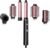 SKIMI 110,000 RPM Brushless Motor Hair Dryer Brush – 5 Multi-Styler for Fast Drying, Curling, Volumizing & Straightening | High-Speed Hot Air Brush for All Hair Types (Black & Red)