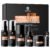 Gift for Men Skincare Men’s Skin Care Facial Kit Complete Routine Kit with Niacinamide & Ceramides – Face Cleanser, Scrub, Toner, Serum, Moisturizer Cream, Lip Balm – Christmas, Valentine’s Day Gifts