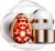 INIA SPHERA Upgraded 8-in-1 Microcurrent Facial Device for Face & Neck – Red Light, Thermal & Cooling Beauty Tool, 5 Custom Modes, At-Home Skin Stimulation & Glow Care Skincare Tool