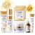 Collagen Anti-Aging Skincare Set, 7 Piece Kit with Cleanser, Toner, Serum, Face Cream, Eye Cream, Facial Mask, Firming and Moisturizing