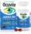 Ocuvite 50+ Eye Vitamin & Mineral Supplement, Multivitamin for Vision & Ocular Health with Omega-3, Zinc, Vitamins C & E, Lutein & Zeaxanthin, Zinc Supplements for Women and Men, 90 Softgels