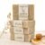 Oatmeal Soap – 4 Oatmeal & Honey Goat Milk Soap Bars, Handmade in USA, All Natural, Unscented, SLS Free, No Parabens