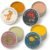 Organics Acne Balm Set with Squalane Oil, Calendula, Sea Buckthorn, Rosehip & Arnica, 4-Piece Balm & Scrub Kit for Uneven-Looking Skin, Pore-Area Texture & Moisturizing Care, 1.05 oz / 30 ml (4PCS)