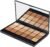 Graftobian Glamour Crème Ultra HD Foundation Super Palettes – Foundation Palette, Contour Makeup, Foundation for Professional Makeup Kit, Face Makeup for Full Coverage – Warm Color