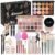 KAVCENT Makeup Kit Makeup Sets for Teens Makeup kits for Women Teenagers Make up Eyeshadow Palette Foundation Concealer Lipgloss Loose Powder Makeup Kit for Women Full Kit