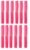 7 inch All Purpose Hair Comb. Hair Cutting Combs. Barber’s & Hairstylist Combs. Neon Pink 1 DZ