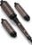 Terviiix PRO Thermal Brush Set for Voluminous Style, Non-blowing Heated Round Brush with Adjustable Temp, 3-in-1 Curling Brush with Detachable Head(1.25”,1.5”,1.77”), 20S Fast Heating with Dual MCH