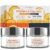 Skin 2.0 Vitamin C & Collagen Face Moisturizer – Anti Aging Day & Night Cream for Smooth & Radiant Skin, Firms & Restores Dull Complexion – Dermatologist Tested, Korean Skin Care Set, Vegan – Duo Pack