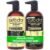 PURA D’OR Advanced Therapy Biotin Shampoo & Hair Regrowth Conditioner Set For Hair Thinning, CLINICALLY TESTED Effective Thickening Results, For Women & Men, Invigorating Forest Scent, 16oz x2